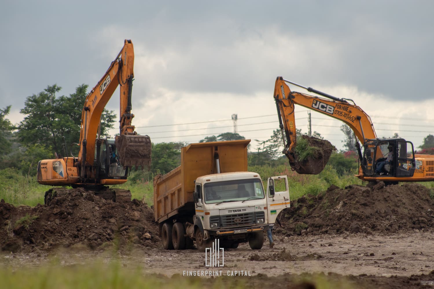 Fingerprint Builders construction site