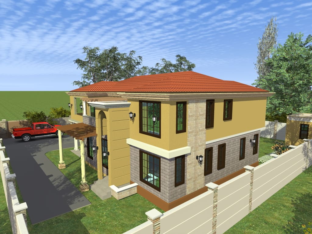 Render of a home from outside